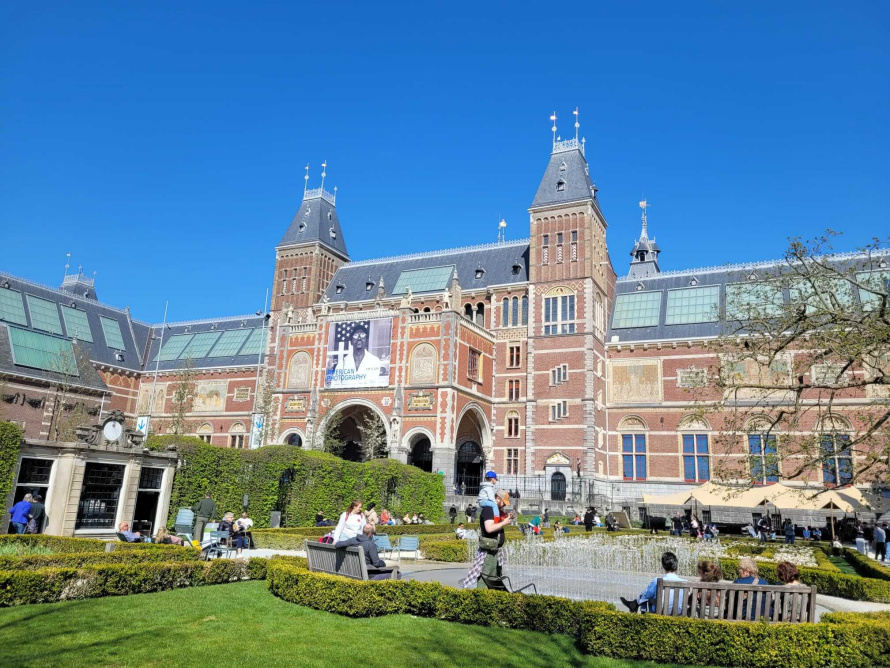 Englannin kielikurssilla Amsterdamissa